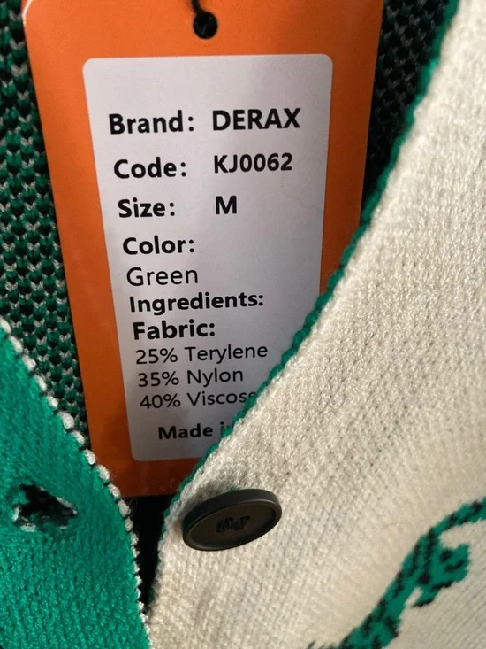 Derax Sweater Tiger Print NWT - Picture 8 of 8